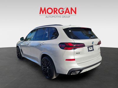 2026 BMW X5 — rear three-quarter view