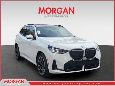 2026 BMW X3 30 xDrive in Alpine White — front three-quarter view
