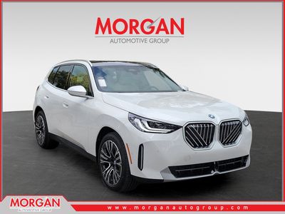 2026 BMW X3 30 xDrive in Mineral White Metallic — front three-quarter view