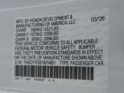 2026 Honda Accord Sedan - Photo 32