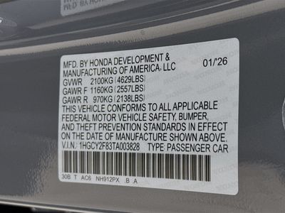 2026 Honda Accord Hybrid - Photo 35