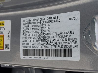 2026 Honda Accord Hybrid - Photo 34