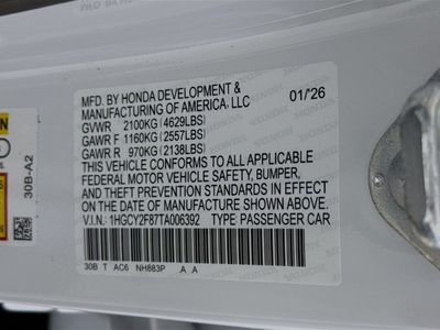 2026 Honda Accord Hybrid - Photo 35