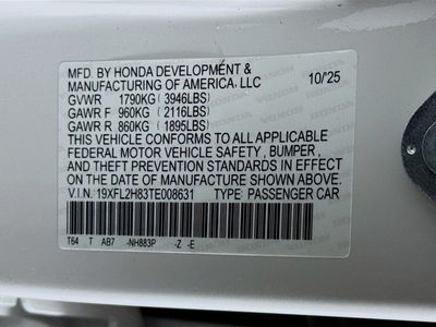2026 Honda Civic Hatchback - Photo 33