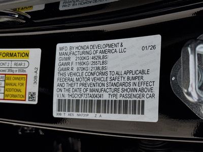 2026 Honda Accord Hybrid - Photo 34