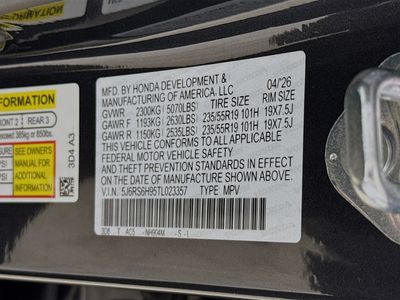 2026 Honda CR-V Hybrid — photo 36 view
