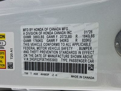 2026 Honda Civic Sedan - Photo 33