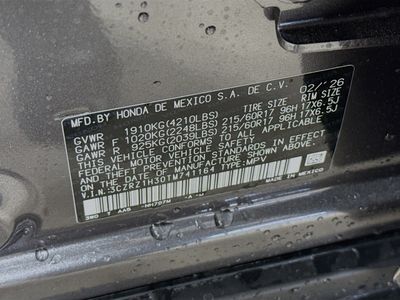 2026 Honda HR-V — photo 33 view