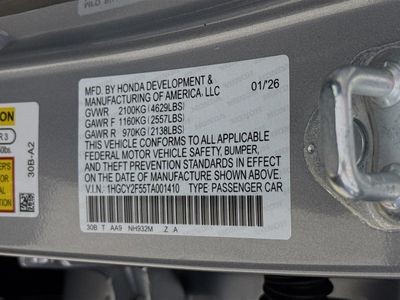 2026 Honda Accord Hybrid - Photo 34