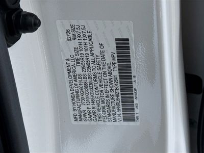2026 Honda Odyssey — photo 39 view