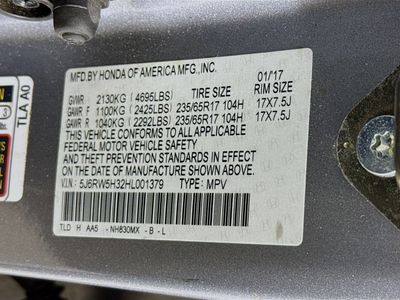 2017 Honda CR-V - Photo 33
