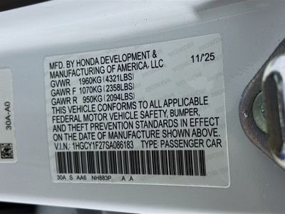 2025 Honda Accord - Photo 32