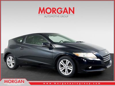 2012 Honda CR-Z EX in Black — front three-quarter view