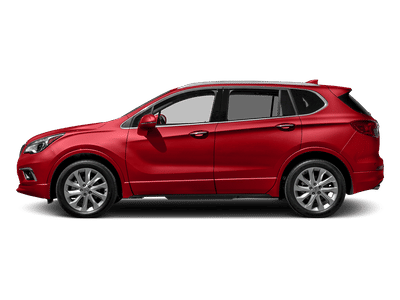 2017 Buick Envision — rear three-quarter view
