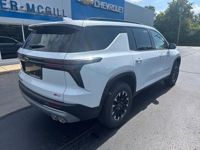 2026 Chevrolet Traverse — rear three-quarter view