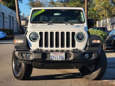 2021 Jeep Wrangler — side profile view
