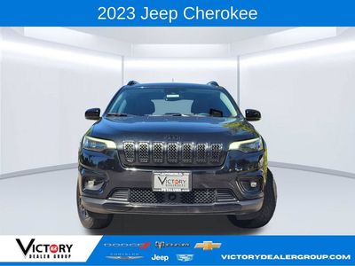 2023 Jeep Cherokee — rear three-quarter view