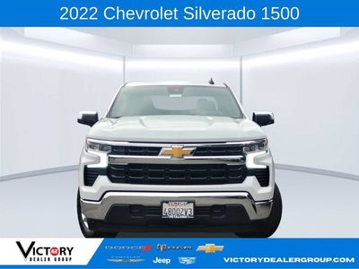 2022 Chevrolet Silverado 1500 — rear three-quarter view