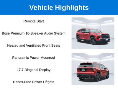 2024 Chevrolet Traverse — side profile view