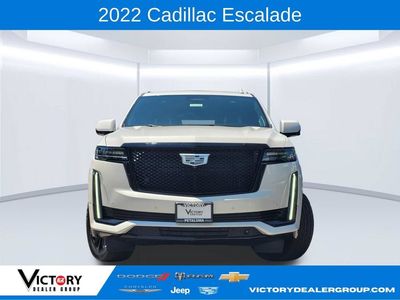 2022 Cadillac Escalade — rear three-quarter view