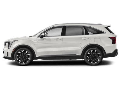 2025 Kia Sorento — rear three-quarter view