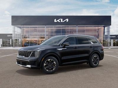2025 Kia Sorento — rear three-quarter view