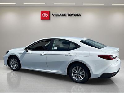 2026 Toyota Camry — rear three-quarter view