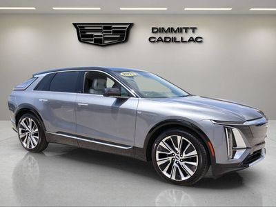 2023 Cadillac LYRIQ — rear three-quarter view