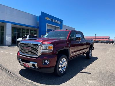 2017 GMC Sierra 2500 HD — rear three-quarter view