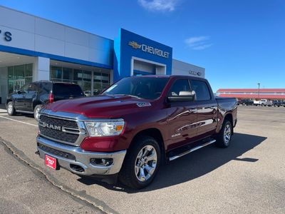 2023 RAM 1500 — rear three-quarter view