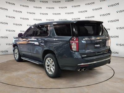 2021 Chevrolet Tahoe — rear three-quarter view