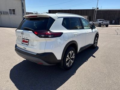 2023 Nissan Rogue — rear three-quarter view