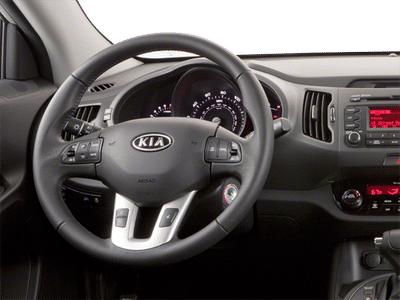 2013 Kia Sportage — interior view