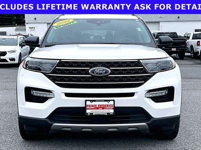 2022 Ford Explorer — side profile view