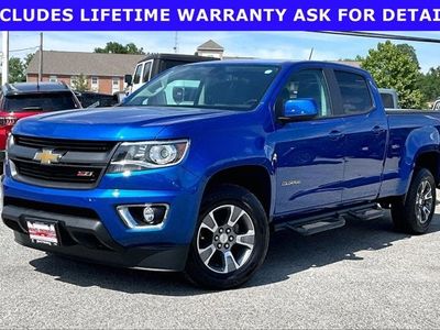 2019 Chevrolet Colorado — rear three-quarter view