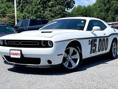 2015 Dodge Challenger — rear three-quarter view