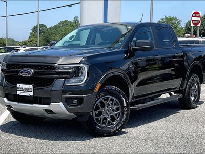 2024 Ford Ranger — rear three-quarter view