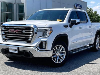 2021 GMC Sierra 1500 — rear three-quarter view