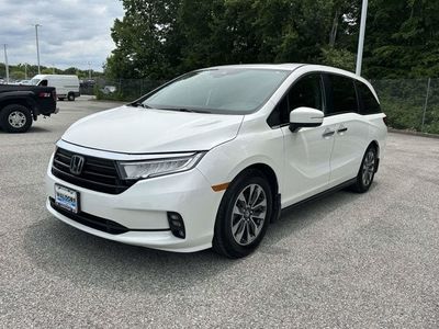 2021 Honda Odyssey — rear three-quarter view
