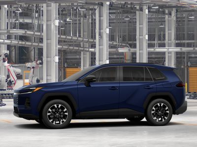 2026 Toyota RAV4 — rear three-quarter view