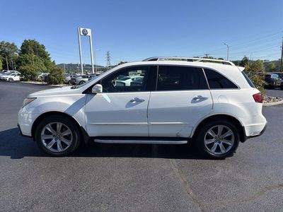 2011 Acura MDX — rear three-quarter view