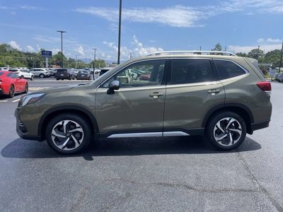 2022 Subaru Forester — rear three-quarter view