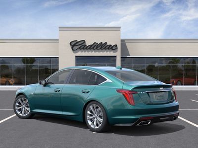 2026 Cadillac CT5 — rear three-quarter view