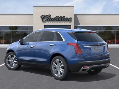2026 Cadillac XT5 — rear three-quarter view