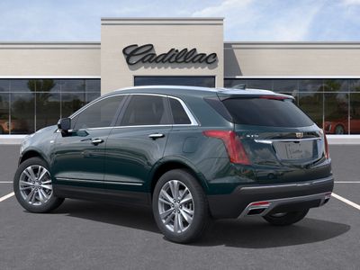 2026 Cadillac XT5 — rear three-quarter view