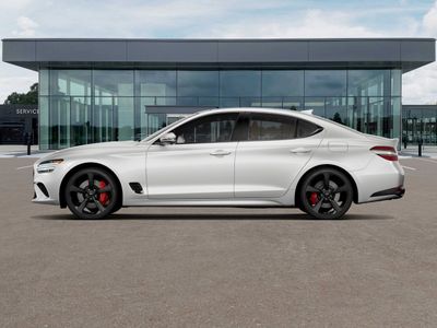 2026 Genesis G70 — rear three-quarter view