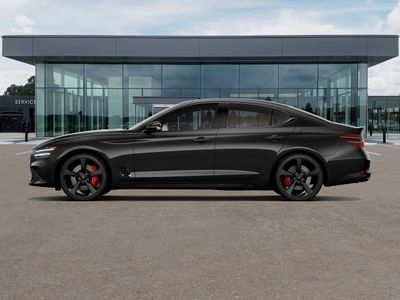 2026 Genesis G70 — rear three-quarter view