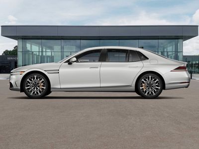 2026 Genesis G90 — rear three-quarter view