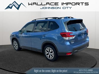 2023 Subaru Forester — rear three-quarter view