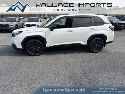2026 Subaru FORESTER — rear three-quarter view
